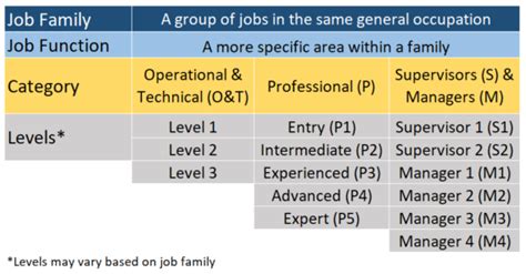 Job classifications and compensation .